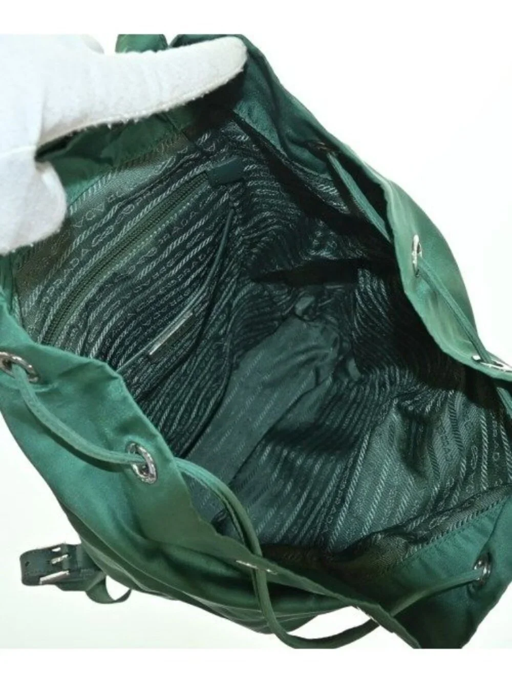 Prada Backpack Green - Picture 4 of 9